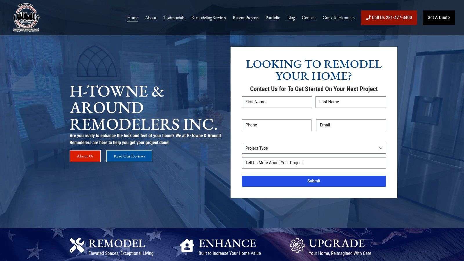 Screenshot from https://h-towneremodelers.com/our-portfolio/