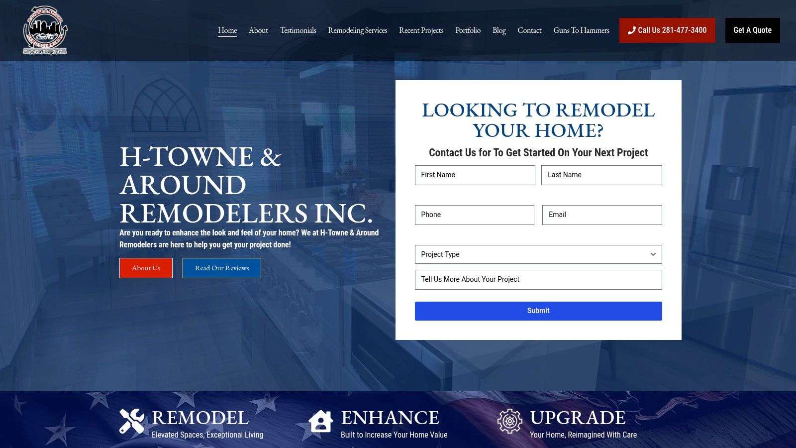 Screenshot from https://h-towneremodelers.com/portfolio-of-our-work/